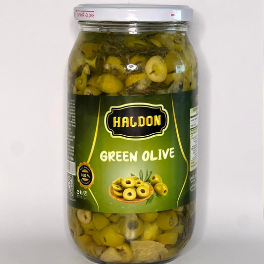 Green Olive with Green Thyme and Lemon